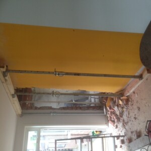 onderstempel 1e verdiepingsvloer.