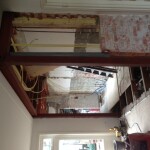 Plaatsen staalconstructie.